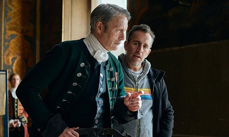 Mads Mikkelsen, Nikolaj Arcel - The King’s Land - Dreharbeiten