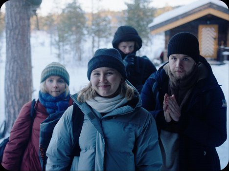 Mariell Sørensen, Pernille Horntvedt, Alexander Nordseth Myrvang, Ruben Rønnevig - Hytteterapi - Filmfotók