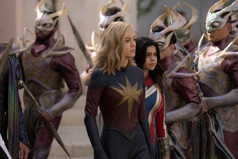 Brie Larson, Iman Vellani - As Marvels - De filmes