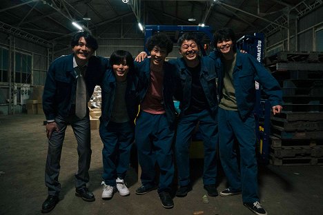 Takahito Hosojamada, Nacuki Ósaki, Naoki Kunišima, Hiroaki Kawacure, Keisuke Nakata - Sajonara monotone - Z nakrúcania