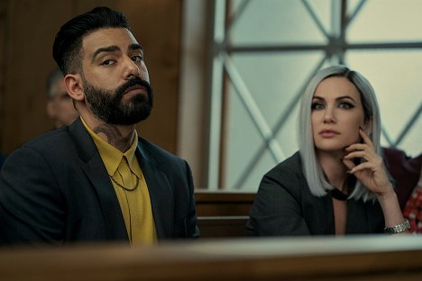 Rahul Kohli, Kate Siegel - Zagłada domu Usherów - Głucha północ - Z filmu