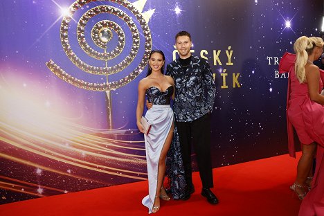 Červený koberec - Gabriela Gášpárová, Petr Havránek - Český Slavík 2023 - Events