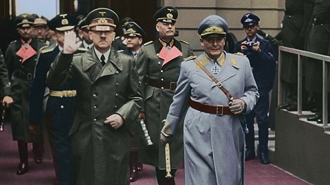 Adolf Hitler, Hermann Göring - Apocalypse, le crépuscule d'Hitler - Le Grand Choc - Z filmu
