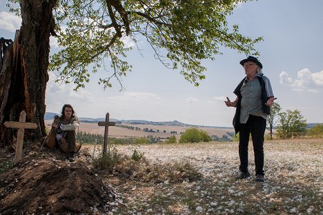 Lukáš Frlajs, Juraj Jakubisko - Perinbaba a Dva svety - Tournage