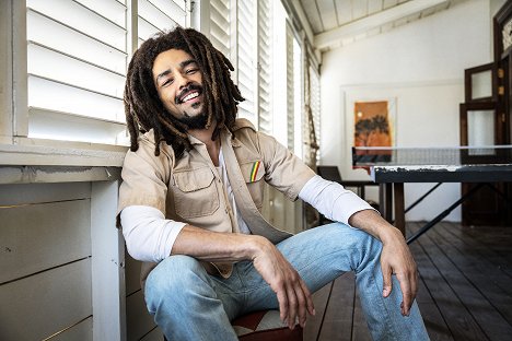 Kingsley Ben-Adir - Bob Marley: One Love - Z natáčení