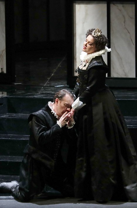 Анна Юрьевна Нетребко - Giuseppe Verdi: Don Carlo - Mailänder Scala 2023 - Filmfotos