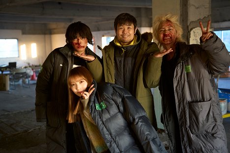 Yuki Yoda, Yuki Kura, Hiroshi Shinagawa, On Nakano - Out - Dreharbeiten
