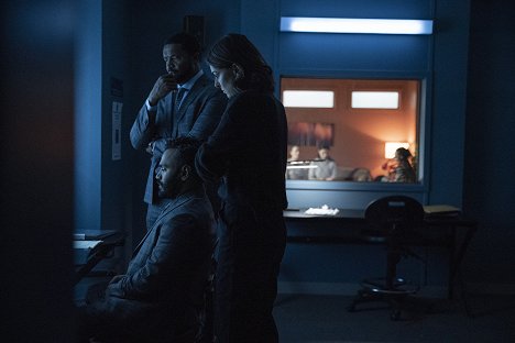 Andy McQueen, Roger Cross, Serinda Swan - Coroner - Safe Space - Photos