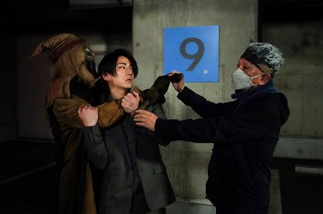 Kazuya Kamenashi, Takashi Miike - Lumberjack the Monster - Dreharbeiten