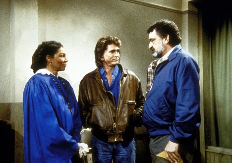 Rosalind Cash, Michael Landon, Victor French