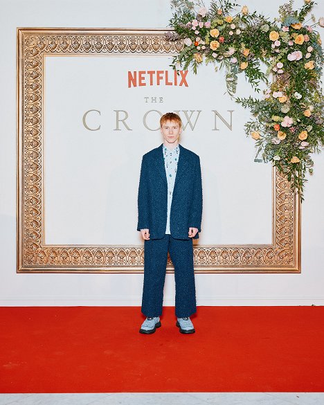 The Crown’s mid-season premiere at the Oslo Opera House on December 11, 2023 - Luther Ford - Koruna - Série 6 - Z akcí