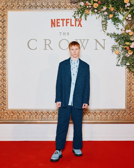 The Crown’s mid-season premiere at the Oslo Opera House on December 11, 2023 - Luther Ford - Koruna - Série 6 - Z akcí