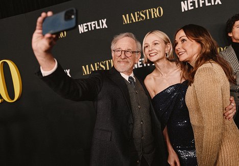 Netflix's Maestro LA special screening at Academy Museum of Motion Pictures on December 12, 2023 in Los Angeles, California - Steven Spielberg, Carey Mulligan - Maestro - Events