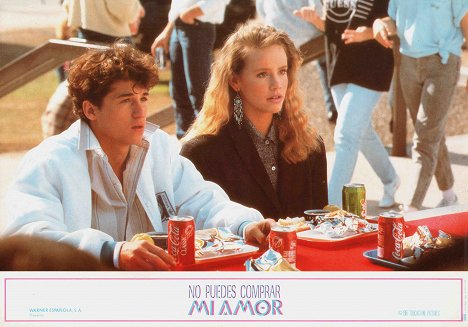 Patrick Dempsey, Amanda Peterson - L'Amour ne s'achète pas - Cartes de lobby