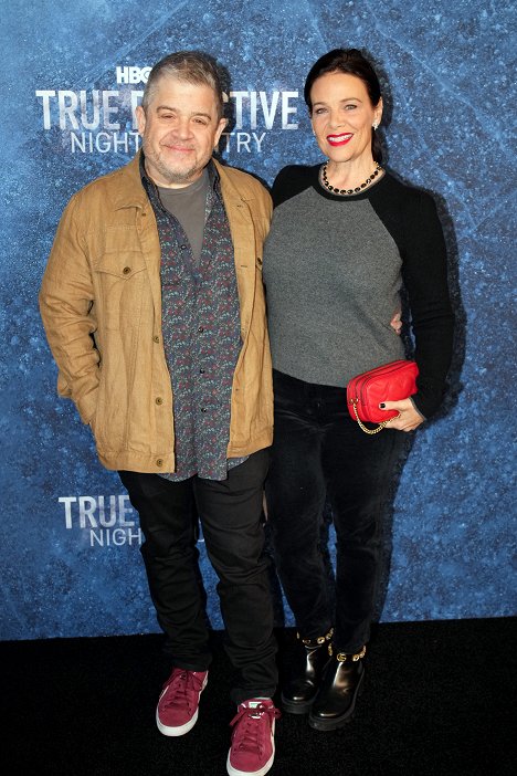 "True Detective: Night Country" Premiere Event at Paramount Pictures Studios on January 09, 2024 in Hollywood, California. - Patton Oswalt, Meredith Salenger - True Detective - Night Country - Events