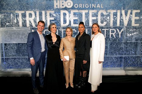"True Detective: Night Country" Premiere Event at Paramount Pictures Studios on January 09, 2024 in Hollywood, California. - Casey Bloys, Issa López, Jodie Foster, Kali Reis, Francesca Orsi - True Detective - Night Country - Veranstaltungen