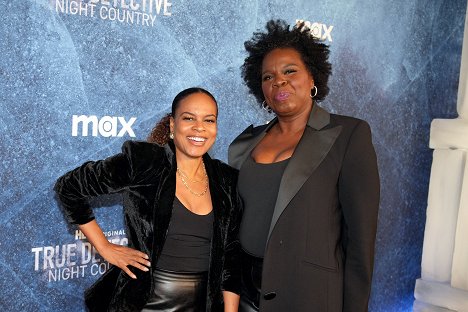 "True Detective: Night Country" Premiere Event at Paramount Pictures Studios on January 09, 2024 in Hollywood, California. - Nefetari Spencer, Leslie Jones - True Detective - Night Country - Events