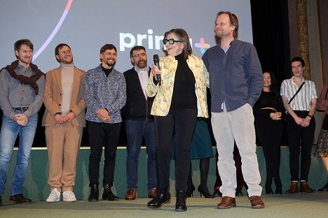 Premiéra seriálu Vytoč mého agenta v Kině Lucerna 10. 1. 2024 - Zuzana Kronerová, Kryštof Hádek - Vytoč mého agenta - Événements