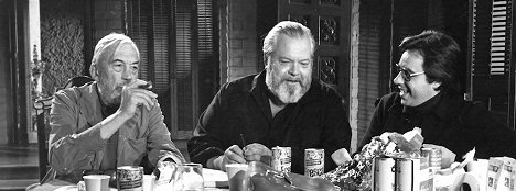 John Huston, Orson Welles, Peter Bogdanovich - Szeretnek majd, ha meghalok - Filmfotók