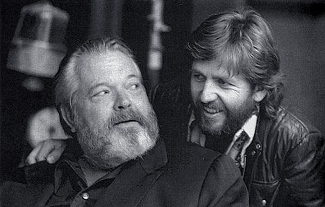 Orson Welles, Gary Graver - The Other Side of the Wind - Dreharbeiten