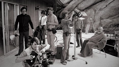 Peter Bogdanovich, Gary Graver, Orson Welles - A szél másik oldala - Forgatási fotók