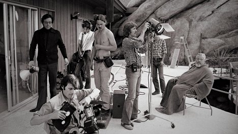 Peter Bogdanovich, Gary Graver, Orson Welles - De l'autre côté du vent - Tournage