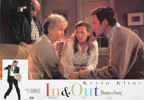 Debbie Reynolds, Joan Cusack, Kevin Kline - In & Out - Lobby Cards