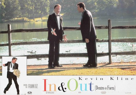 Kevin Kline, Tom Selleck - In & Out - Lobbykaarten
