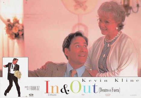 Kevin Kline, Debbie Reynolds - In & Out - Lobbykaarten