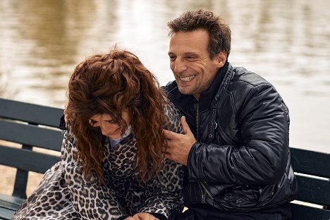 Fanny Ardant, Mathieu Kassovitz - Les Rois de la piste - Van film