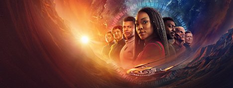 Blu del Barrio, Mary Wiseman, Wilson Cruz, Sonequa Martin-Green, David Ajala, Doug Jones, Anthony Rapp - Star Trek: Discovery - Season 5 - Promoción