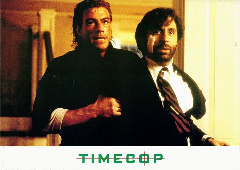 Jean-Claude Van Damme, Ron Silver - Timecop - Lobby Cards