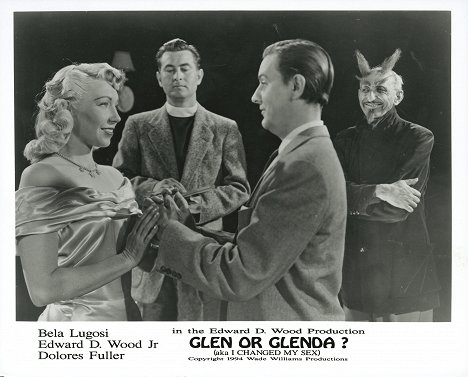 Dolores Fuller, Edward D. Wood Jr., Captain DeZita - Glen or Glenda - Lobbykarten