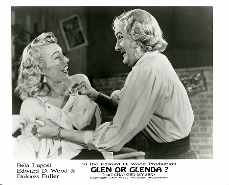 Dolores Fuller, Edward D. Wood Jr. - Glen or Glenda - Lobbykarten