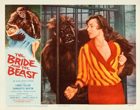 Charlotte Austin - The Bride and the Beast - Lobby Cards