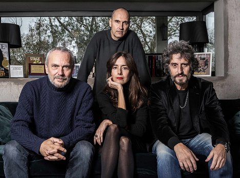 José Coronado, David Marqués, Cecilia Suárez, Diego Peretti - Puntos suspensivos - Del rodaje