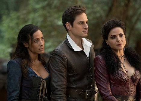 Dania Ramirez, Andrew J. West, Lana Parrilla - Once Upon a Time - The Garden of Forking Paths - Photos