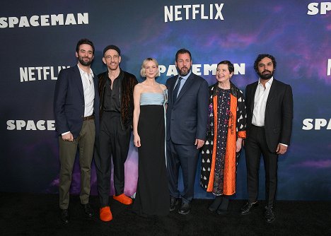Netflix's "Spaceman" LA Special Screening at The Egyptian Theatre Hollywood on February 26, 2024 in Los Angeles, California - Michael Parets, Johan Renck, Carey Mulligan, Adam Sandler, Isabella Rossellini, Kunal Nayyar - Spaceman - Events