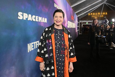Netflix's "Spaceman" LA Special Screening at The Egyptian Theatre Hollywood on February 26, 2024 in Los Angeles, California - Isabella Rossellini - Kosmonaut z Čech - Z akcí