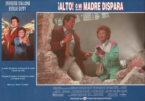 Sylvester Stallone, Estelle Getty - Stop! Or My Mom Will Shoot - Lobby Cards