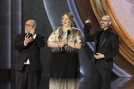 Mark Coulier, Nadia Stacey, Josh Weston - Oscar 2024 - Die Academy Awards - Live aus L.A. - Filmfotos