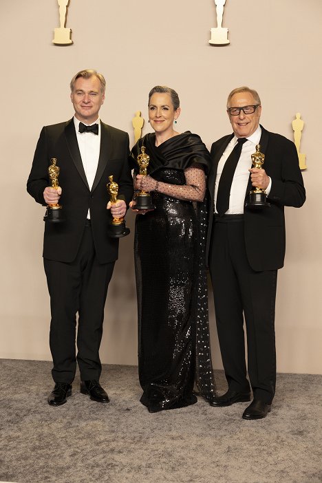 Christopher Nolan, Emma Thomas, Charles Roven - Oscar 2024 - Die Academy Awards - Live aus L.A. - Werbefoto