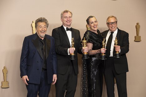 Al Pacino, Christopher Nolan, Emma Thomas, Charles Roven - OSCARS - Die Nacht 2024 - Die Show - Werbefoto