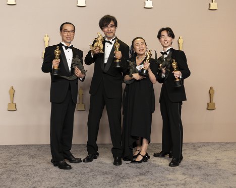 Masaki Takahashi, Takashi Yamazaki, Kiyoko Shibuya, Tatsuji Nojima - OSCARS - Die Nacht 2024 - Die Show - Werbefoto