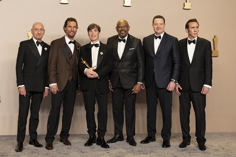 Ben Kingsley, Matthew McConaughey, Cillian Murphy, Forest Whitaker, Brendan Fraser, Nicolas Cage - Ceremonia de los Oscar 2024 - Promoción