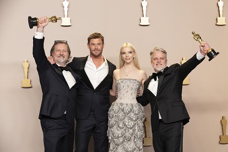 Dave Mullins, Chris Hemsworth, Anya Taylor-Joy, Brad Booker - Ceremonia de los Oscar 2024 - Promoción