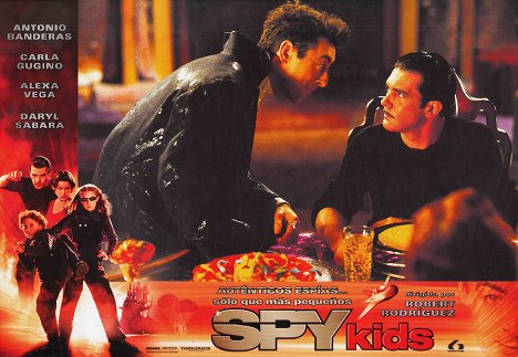 Alan Cumming, Antonio Banderas - Spy Kids, les apprentis espions - Cartes de lobby