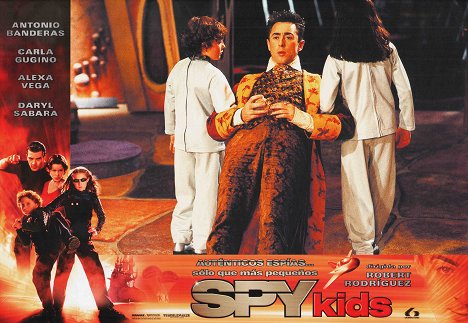 Alan Cumming - Spy Kids - O Filme - Cartões lobby