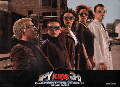 Ricardo Montalban, Daryl Sabara, Alexa PenaVega, Carla Gugino, Antonio Banderas - Spy Kids 3-D: Game Over - Fotosky