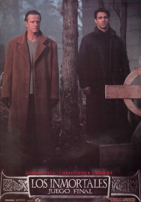 Christopher Lambert, Adrian Paul - Highlander: Endgame - Lobby Cards